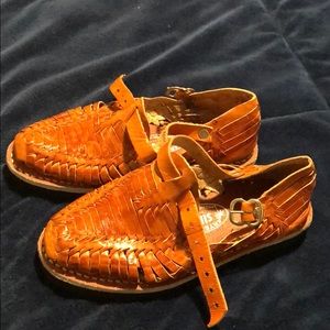 A variety of toddler boys shoes